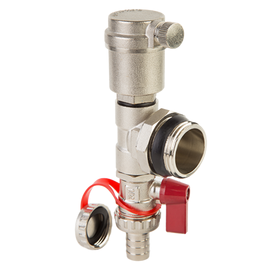 Конечный элемент для коллектора с автоматическим воздухоотводчиком 1" PN 12  MC.201.06, фото 