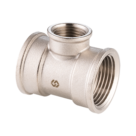 Тройник переходной с внутренней резьбой 3/4"х1/2х3/4" PN 16  BF.512.050405, фото 