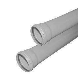 Труба OPTIMA ф110 с раструбом =1.5 м VALFEX, фото 