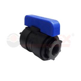 Кран шаровой компрессионный ВН/ВН резьба разборный 1"-3/4" Ду26 (30/6) (Valfex), фото 
