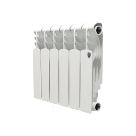 Радиатор биметалл Royal Thermo Revolution Bimetall 350 – 6 секц., фото 