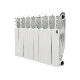 Радиатор биметалл Royal Thermo Revolution Bimetall 350 – 8 секц., фото 