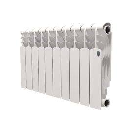 Радиатор биметалл Royal Thermo Revolution Bimetall 350 – 10 секц., фото 