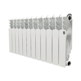 Радиатор биметалл Royal Thermo Revolution Bimetall 350 – 12 секц., фото 