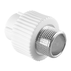 Муфта TEBO PP-R комбинированная 32х3/4&amp;quot;, НР, фото 