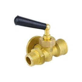 Кран д/ман лат 1065 G1/2&quot; Ру16 м/р рук фл Aquasfera 1065-01, фото 
