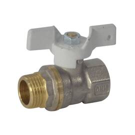 Кран шар лат 1104 Standard нк Ду20 Ру40 м/р полн баб Aquasfera 1104-02 ., фото 