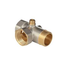 Штуцер пятивыводной 3x1"+2x1/4" лат ник Aquasfera 9036-02, фото 