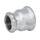Муфта чуг перех оц Ду25х20 (1&quot;х3/4&quot;) ВР Fittex, фото 