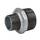 Ниппель чуг перех оц Ду32х25 (1 1/4&quot;х1&quot;) НР Fittex PLUS, фото 