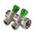Коллектор лат клап рег 3/4&quot; м/р 2в 1/2&quot; ПУ н/р 36мм M210 SantechSystems, фото 