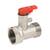Клапан предохран латунь SAV110 3/4" р/м 8бар д/бойл с курком SantechSystems, фото 