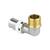 Угольник МП пресс лат Дн20х1/2&quot;х90гр НР Aquasfera 8006-03 ., фото , изображение 3
