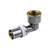 Угольник МП пресс лат Дн20х1/2&quot;х90гр ВР Aquasfera 8007-03 ., фото 