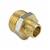 Ниппель лат перех Ду40х20 НР никель ГОСТ 32585 Aquasfera 9023-09, фото , изображение 6