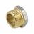 Футорка лат Ду50х25 р/м никель ГОСТ 32585 Aquasfera 9024-13, фото , изображение 4