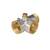 Штуцер пятивыводной 3x1"+2x1/4" лат ник Aquasfera 9036-01, фото , изображение 3