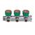 Коллектор лат клап рег 3/4" м/р 3в 1/2" ПУ н/р 45мм M110 SantechSystems, фото , изображение 5