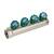Коллектор лат клап рег 3/4" м/р 4в 1/2" ПУ н/р 36мм M210 SantechSystems, фото , изображение 4