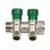 Коллектор лат клап рег 3/4" м/р 2в 1/2" ПУ н/р 36мм M210 SantechSystems, фото , изображение 5