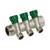 Коллектор лат клап рег 1" м/р 3в 1/2" ПУ н/р 36мм M210 SantechSystems, фото , изображение 3