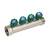 Коллектор лат клап рег 1" м/р 4в 1/2" ПУ н/р 36мм M210 SantechSystems, фото , изображение 4