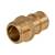 Муфта PE-X лат радиал Дн16х3/4" НР РОС ., фото , изображение 4