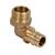 Угольник PE-X лат радиал Дн20х1/2" НР РОС, фото , изображение 2