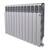 Радиатор Royal Thermo Revolution Bimetall 500 2.0/Silver Satin – 12 секц., фото 