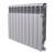 Радиатор Royal Thermo Revolution Bimetall 500 2.0/Silver Satin – 10 секц., фото 