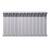 Радиатор Royal Thermo Revolution Bimetall 500 2.0/Silver Satin – 12 секц., фото , изображение 2