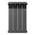 Радиатор Royal Thermo Revolution Bimetall 500 2.0/Noir Sable – 4 секц., фото , изображение 2