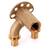 Угольник REHAU настенный ВР 20/20-1/2" RX+ длинный , бронза, фото , изображение 5