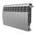 Радиатор Royal Thermo BiLiner 350 Silver Satin VR80 - 10 секц., фото 