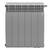 Радиатор Royal Thermo BiLiner 500 Silver Satin VR80 - 6 секц., фото , изображение 2