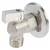 Кран шаровой TIM 1/2"х3/4" ВР/НР угловой, для бытовых приборов, хром BL5809, фото 