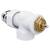 Набор термостатический осевой Royal Thermo Design 1/2"М30х1,5 (Белый), фото , изображение 3