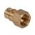 Муфта PE-X лат радиал Дн16х1/2" ВР РОС 4820784, фото , изображение 4