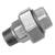 Американка  3/4" чугунная оцинк. в-н, Диаметр Dy: 20, фото , изображение 2