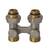 Узел ниж/п Ду15 Ру10 1/2x3/4&quot; ПУ прям в/к двухтр Heaton, фото , изображение 2