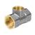 Тройник лат перех Ду25х15х25 м/м никель Aquasfera 9008-02, фото , изображение 9