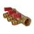 Коллектор лат шар/к красн 3/4&quot; м/р 3в 1/2&quot; н/р 35мм Aquasfera 9026-02, фото , изображение 2