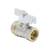 Кран шар лат 1102 Standard нк Ду20 Ру40 м/м полн баб Aquasfera 1102-02 ., фото , изображение 7