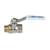 Кран шар лат 1103 Standard нк Ду15 Ру40 м/р полн рыч Aquasfera 1103-01 ., фото , изображение 5