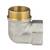 Угольник лат реборд Ду40 м/р никель Aquasfera 9006-05, фото , изображение 8