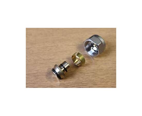 Комплект фитингов для полимерных труб, диаметр трубы 18x2 мм, внутренняя резьба, G ¾, фото 