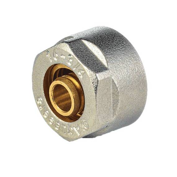 Евроконус МП обж лат Дн16х2,0х3/4&quot; нак/г Aquasfera 5021-02, фото , изображение 3