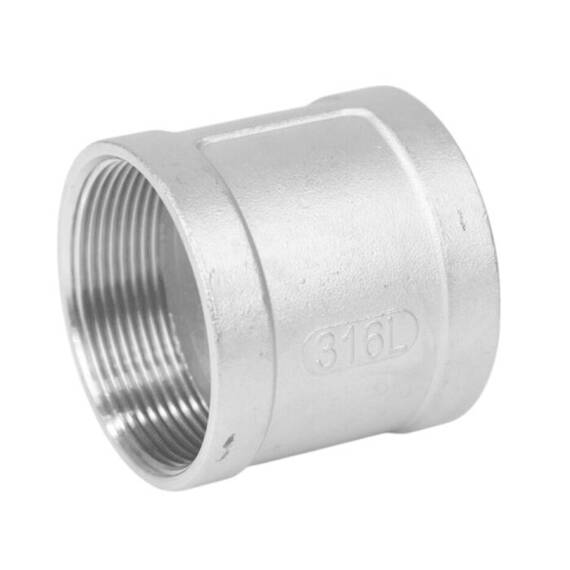 Муфта нерж Ду32 (1 1/4&quot;) ВР Benarmo, фото , изображение 2