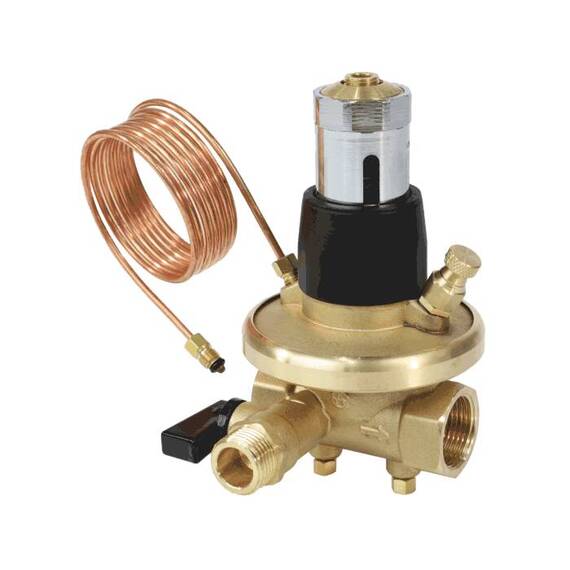 Клапан баланс авт лат 2010 Ду15 Ру16 м/м 5-25кПа Kvs1.6 Aquasfera 2010-01, фото , изображение 3