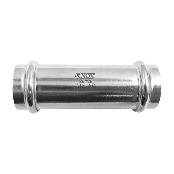 Муфта надвижная нерж AISI304 Дн15 пресс FS142 SantechSystems, фото , изображение 2